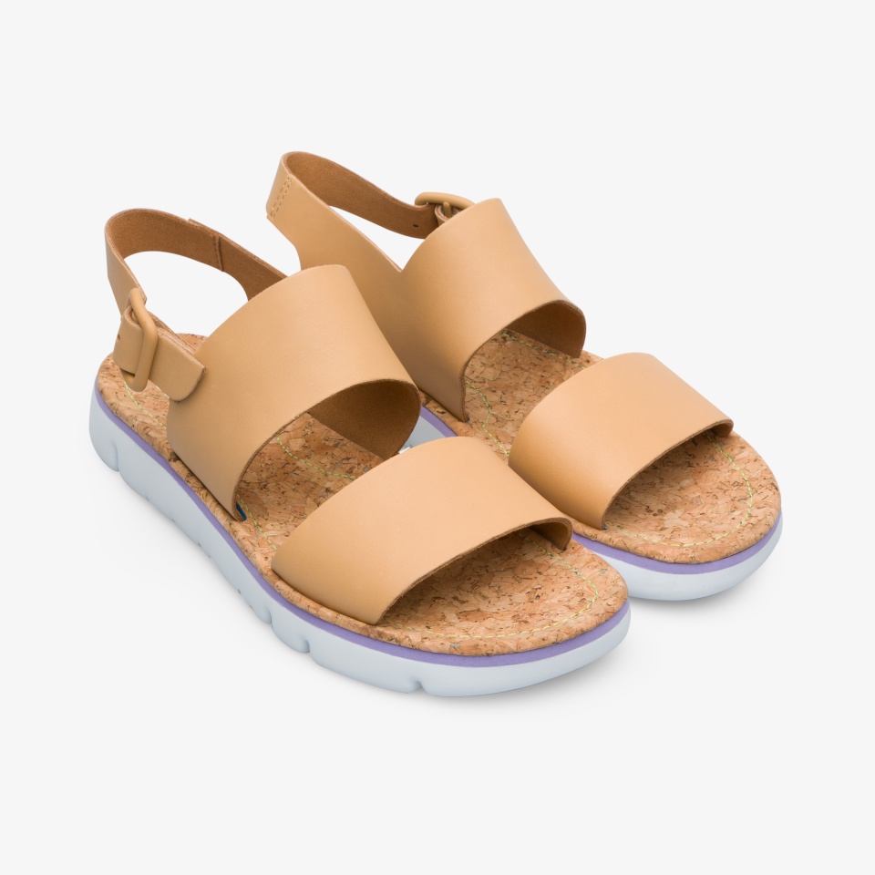 Sandalias Camper Oruga Mujer - Kaki Oscuro | Camper Online + 1924ELBFU